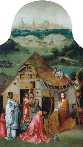 Jheronimus Bosch The Adoration of the Magi France oil painting art